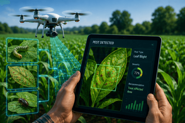 Detecting Pests and Plant Diseases
