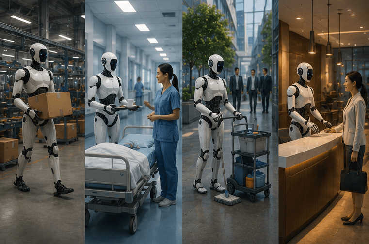 Where Humanoid Robots Are Already Being Used
