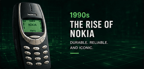 The Rise of Nokia in the 1990s