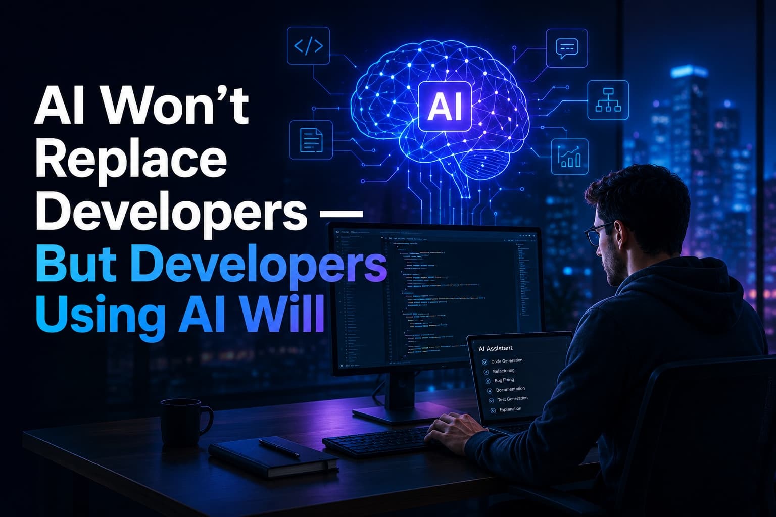 AI Won’t Replace Developers — But Developers Using AI Will
